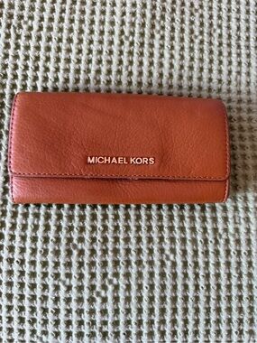 Michael Kors Brown Leather Wallet